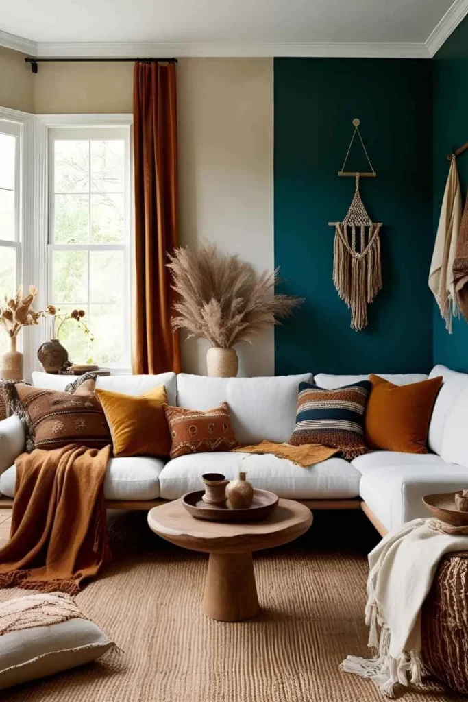 Create Contrast with Bold Color Accents