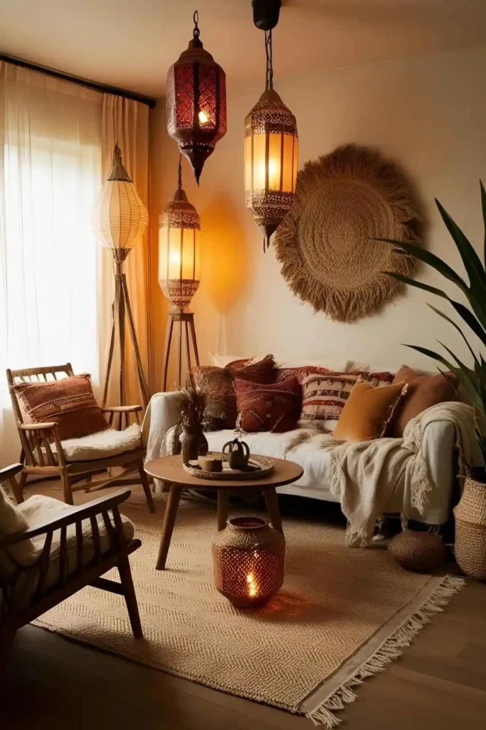 Throw in an Eclectic Mix of Lighting