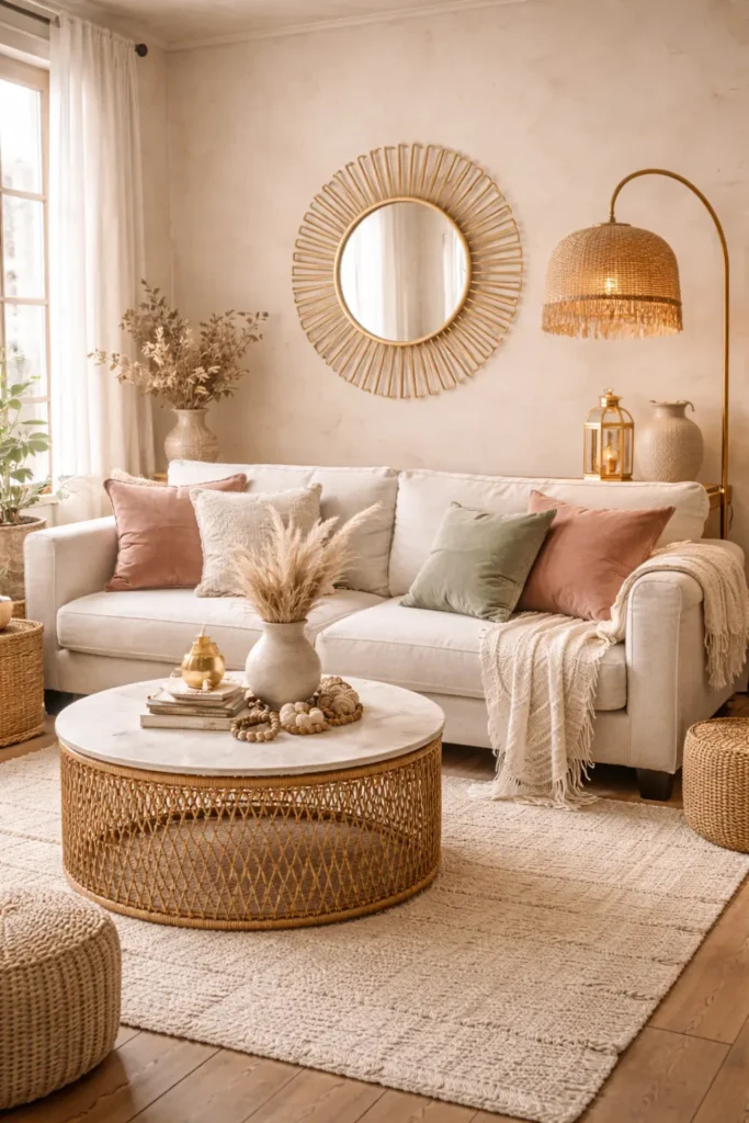 Boho Chic Living Room