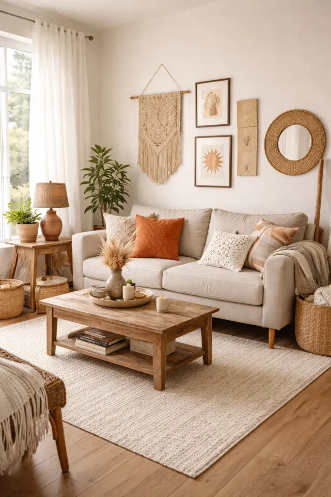 Budget-Friendly Boho Living Room Decor Ideas