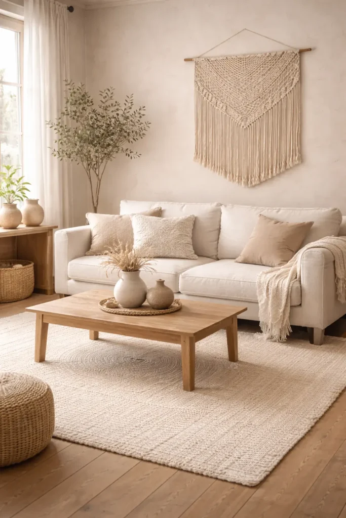 Minimalist Boho Living Room Ideas
