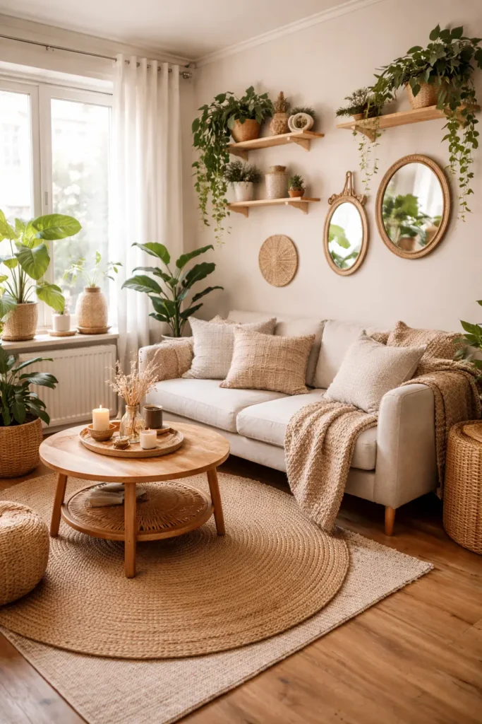 Small Apartment Boho Living Room Ideas